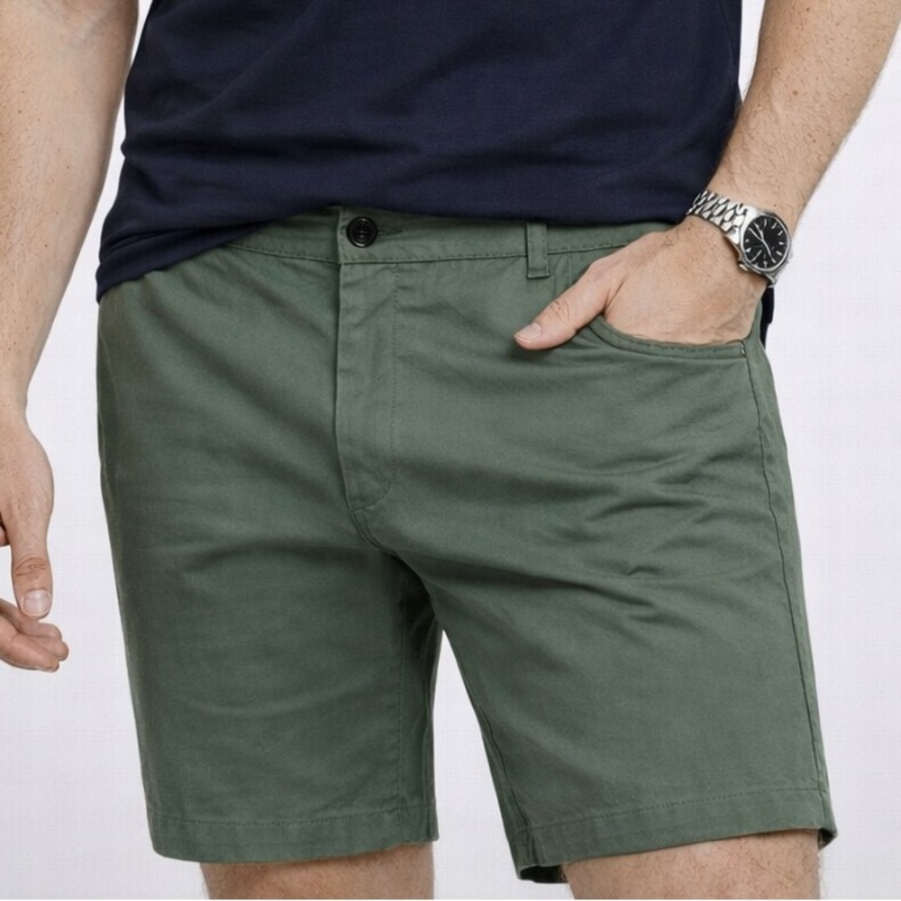 Men's Green Athletic Shorts